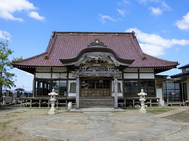 玄松院様全景（宮城県美里町）