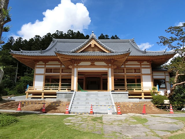 観音寺様　本堂新築状況