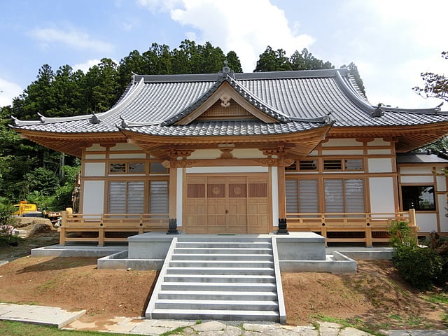 観音寺様　本堂完成状況