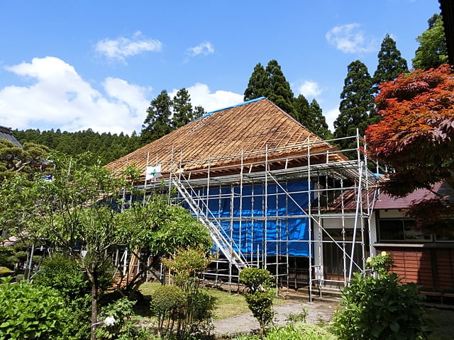 光傳寺様　本堂屋根改修工事