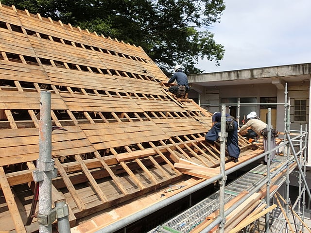 熊野神社様　拝殿大改修工事