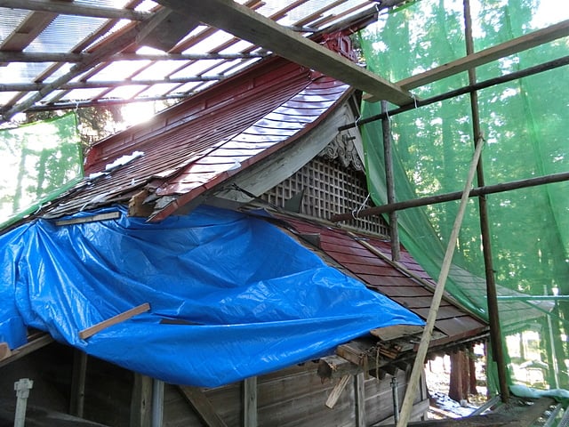 愛宕神社様工事状況