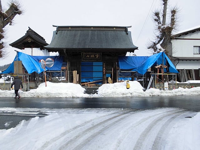 来運寺様　袖塀（そでべい）新設工事