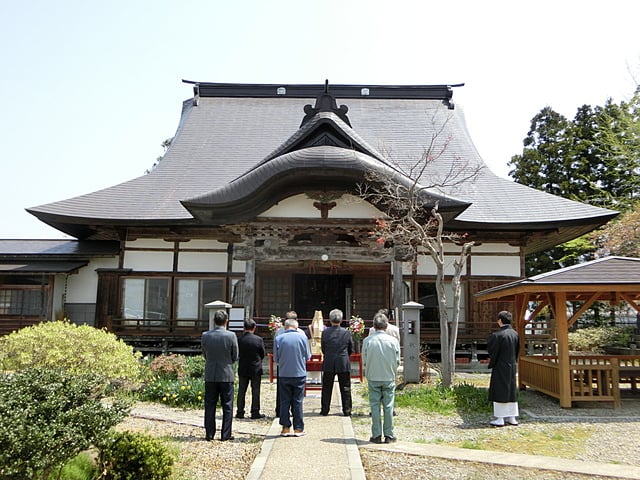 蓮化寺様　安全祈願祭風景